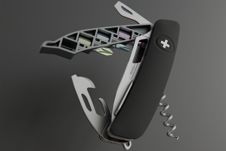 Drei Schweizer Unternehmen bündeln ihre Kompetenzen, um das Multitool-Taschenmesser neu zu denken