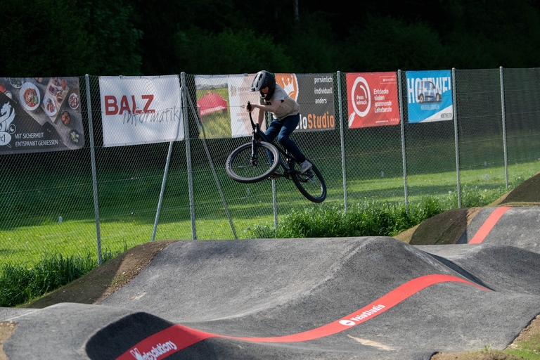 Opening of pump track at Forum Sumiswald