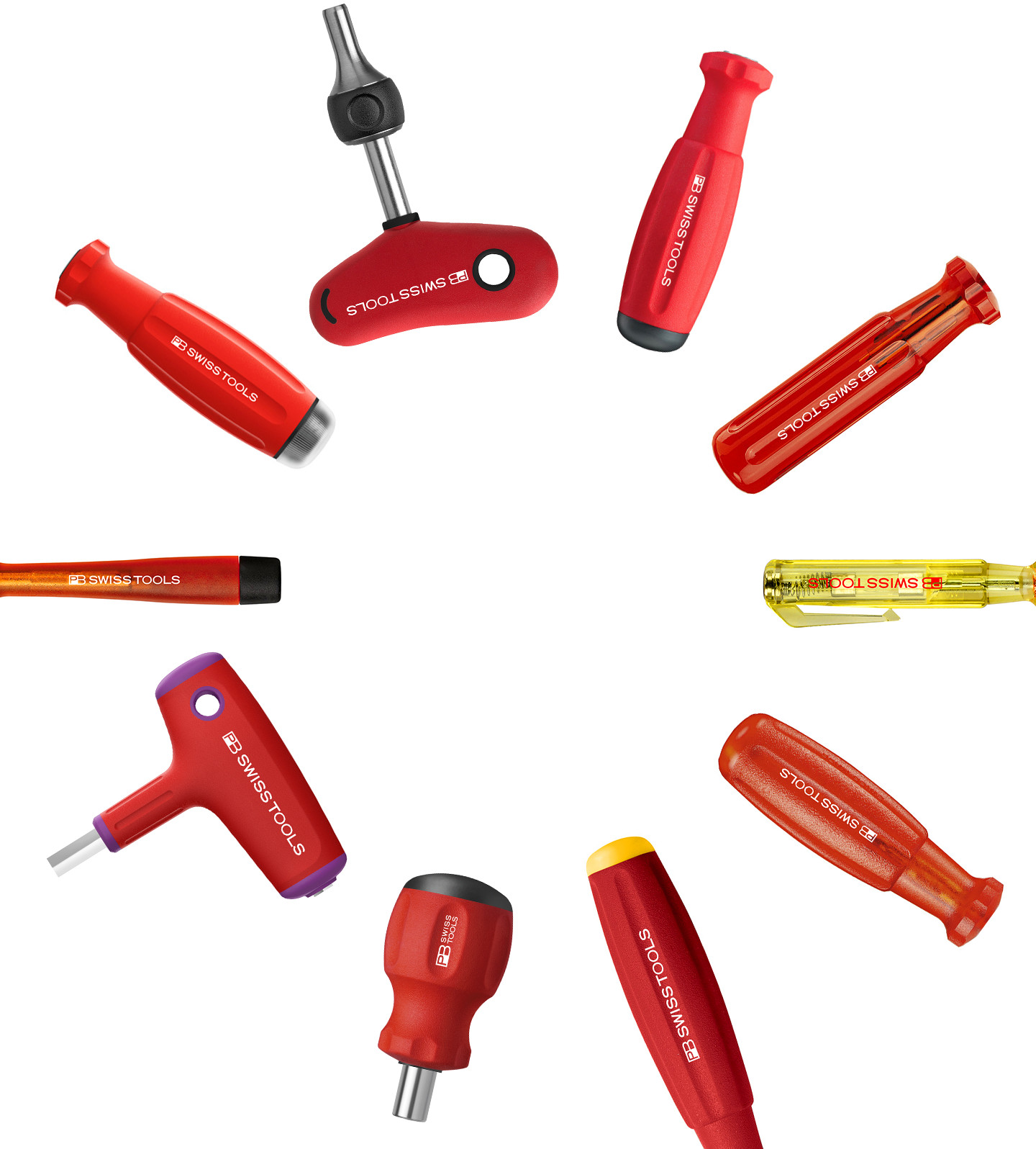 Overview of our Screwdrivers PB Swiss Tools